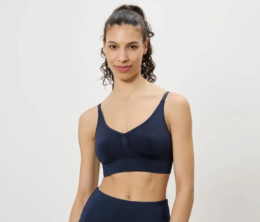 Seamless-Sport-BH, navy