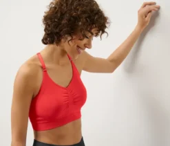 Seamless-Sport-BH, rot