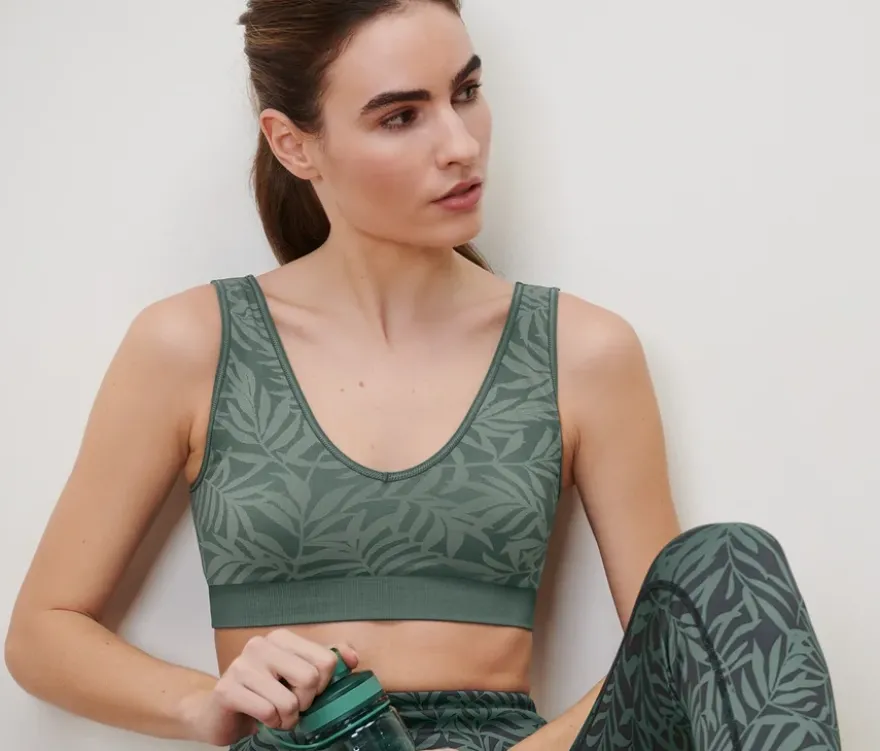 Seamless-Sport-BH, salbei