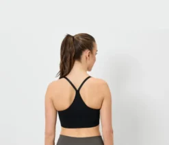 Seamless-Sport-BH, schwarz