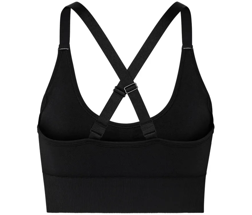 Seamless-Sport-BH, schwarz