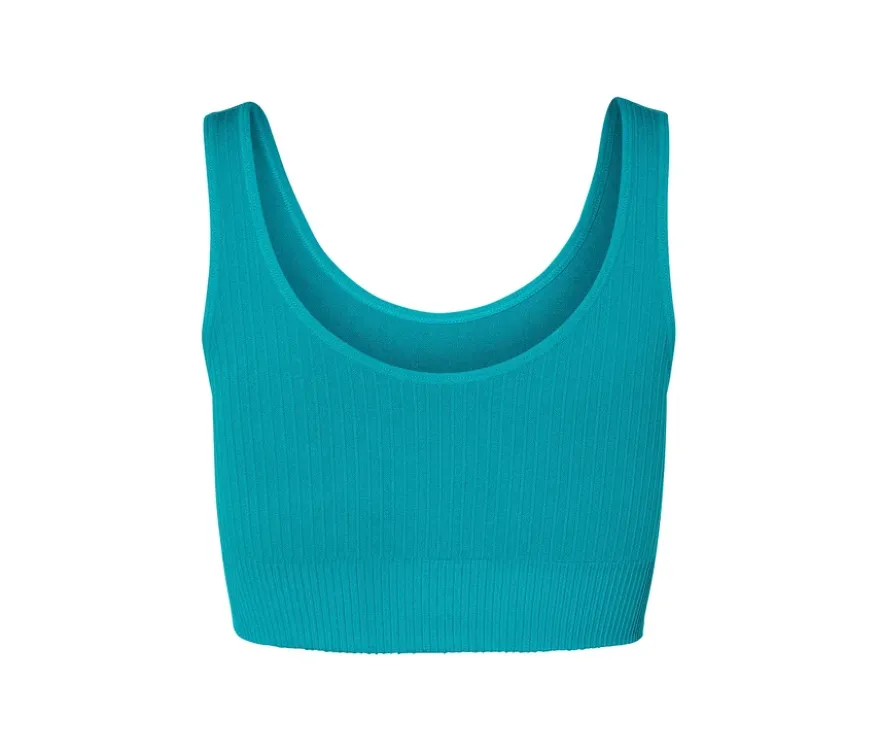 Seamless-Sport-BH, türkis