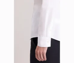 Seidensticker Bluse Slim Fit non iron, weiß