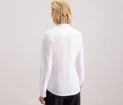 Seidensticker Bluse Slim Fit non iron, weiß