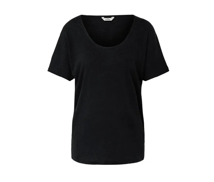 Shirt aus Leinenmix