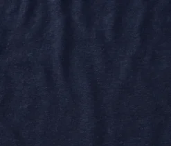 Shirt aus Leinenmix, navy