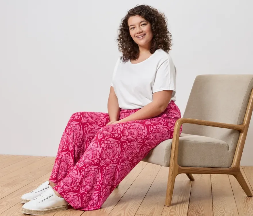 Shirt aus Leinenmix, weiß