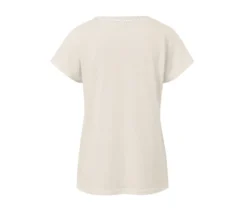 Shirt aus Modalmix, cremeweiß