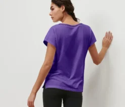 Shirt aus Modalmix, lila