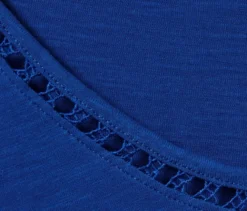 Shirt, kobaltblau