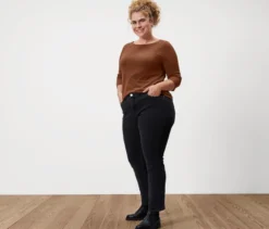 Shirt mit 3/4-Arm, cognac
