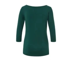Shirt mit 3/4-Arm, dunkelgrün