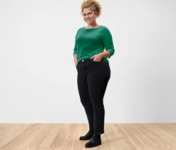 Shirt mit 3/4-Arm, grün