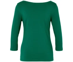Shirt mit 3/4-Arm, grün
