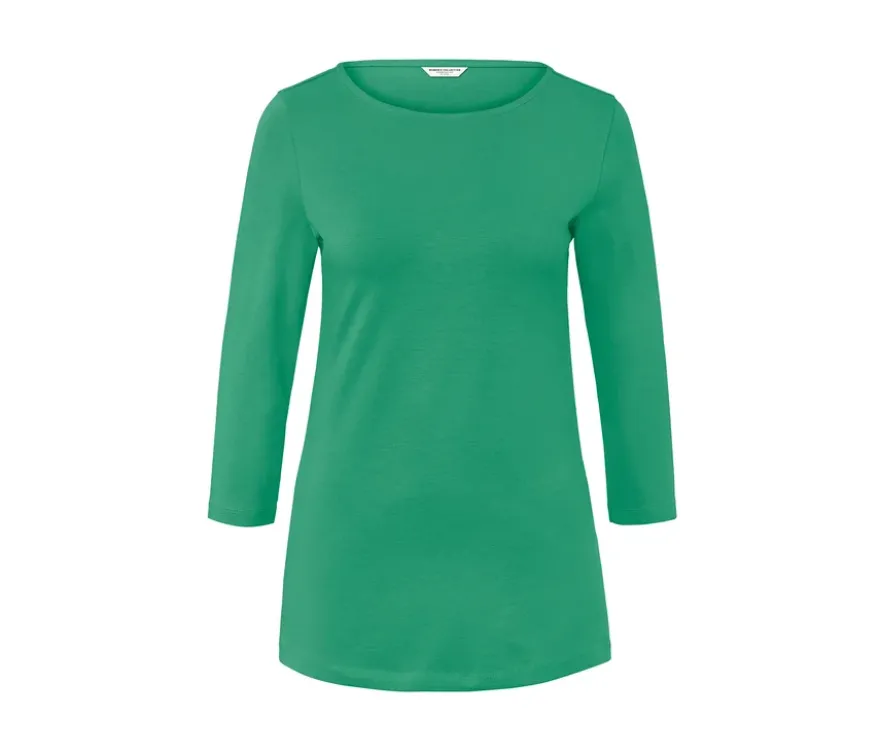 Shirt mit 3/4-Arm, grün
