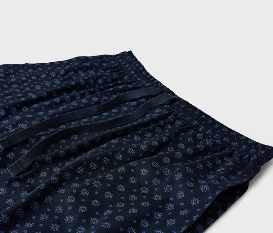 Shorty-Pyjama-Set, Alloverprint