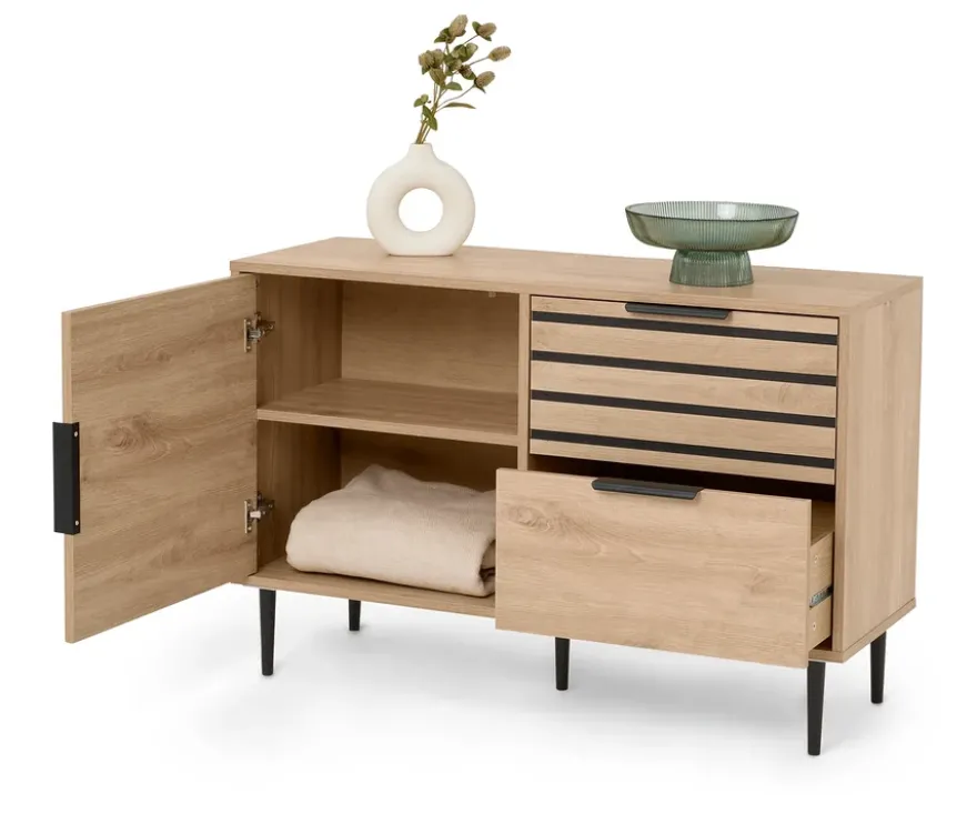 Sideboard »BAAKEN« mit 2 Schubladen und Tür