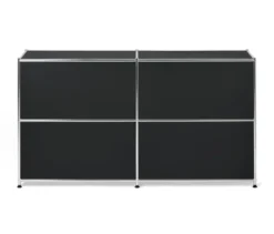 Sideboard »CN3« mit vier Klappen, schwarz