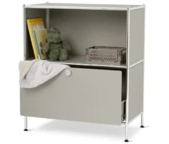 Sideboard Metall »CN3 Kids« mit Schublade, hellgrau