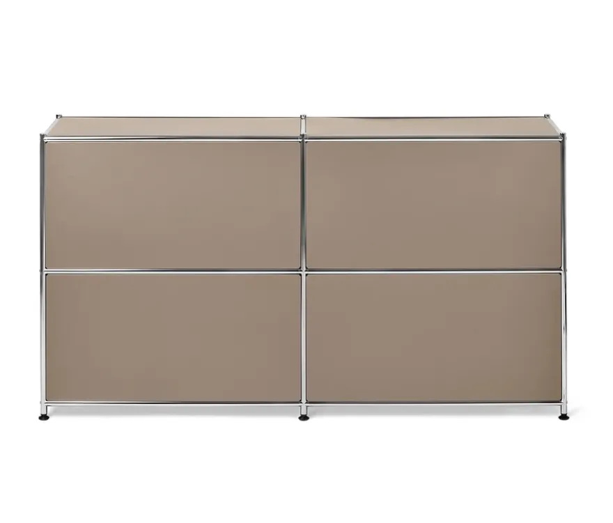 Sideboard Metall »CN3« mit 4 Klappenfächern