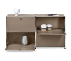 Sideboard Metall »CN3« mit 4 Klappenfächern