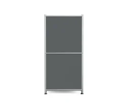 Sideboard Metall »CN3« mit 2 Klappenfächern, grau