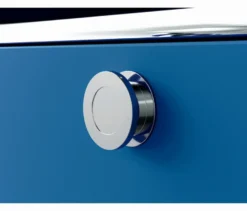 Sideboard Metall »CN3« mit 4 Klappenfächern, enzianblau