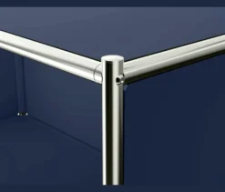 Sideboard Metall »CN3« mit 4 Klappenfächern, dunkelblau