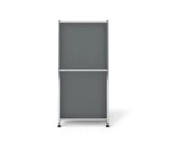 Sideboard Metall »CN3« mit 4 Klappenfächern, grau
