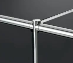 Sideboard Metall »CN3« mit versetzbaren Klappenfächern, schwarz