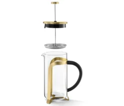 Siebstempelkanne 800 ml, 6 Tassen, gold