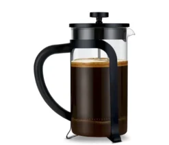 Siebstempelkanne 800 ml, 6 Tassen, schwarz