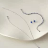 925 Silber Ohrstecker »Royal Blue«