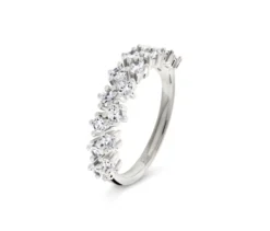 925 Silber Ring »Double Row«