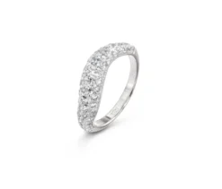 925 Silber Ring Wave