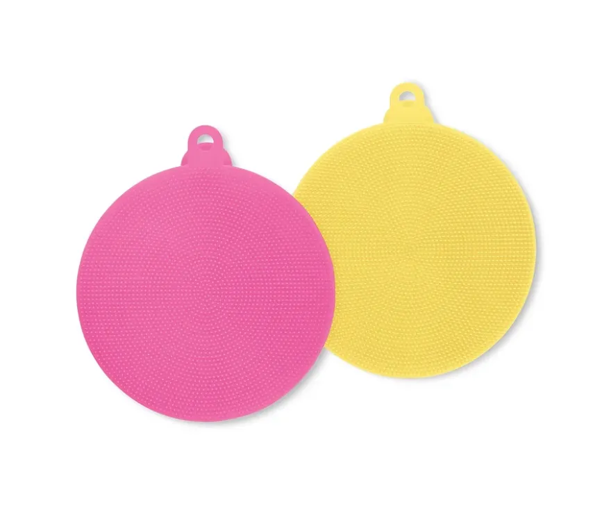2 Silikon-Abwaschpads