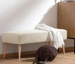 Sitzbank »Sit«, Cordstoff creme