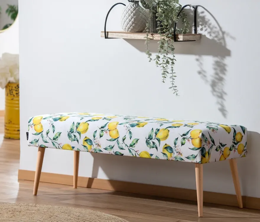 Sitzbank »Sit«, Zitronen-Print