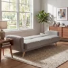 3-Sitzer-Schlafsofa »Justus« in grau meliertem Webstoff