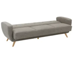 3-Sitzer-Schlafsofa »Justus« in grau meliertem Webstoff