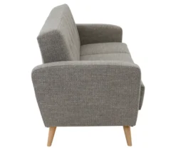 3-Sitzer-Schlafsofa »Justus« in grau meliertem Webstoff