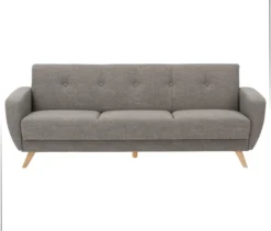 3-Sitzer-Schlafsofa »Justus« in grau meliertem Webstoff