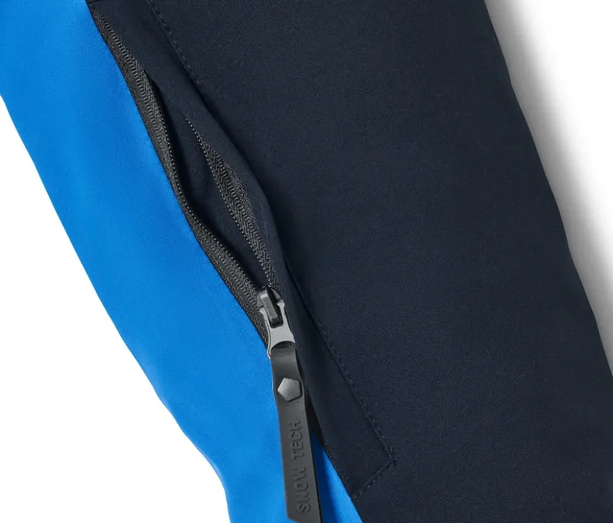 Skijacke, blau