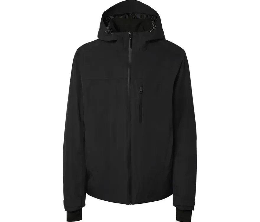 Skijacke, schwarz