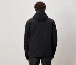 Skijacke, schwarz