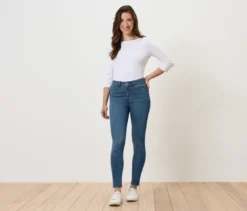 Skinny Jeans – Fit »Hanna«, mid blue