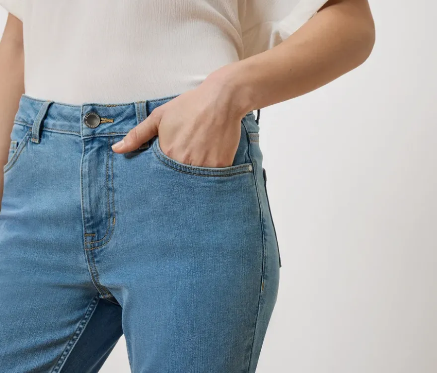 Slim Jeans ‒ Fit »Emma«, light blue denim