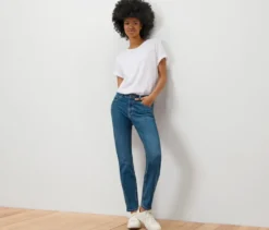 Slim Jeans – Fit »Emma«, mid blue