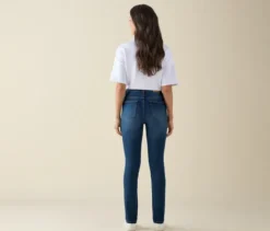 Slim-Jeans – Fit »Emma«, mid blue denim