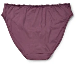 2 Slips, aubergine
